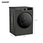 Defy 10kg Manhatten Grey Front Loader Washing Machine - DAW397