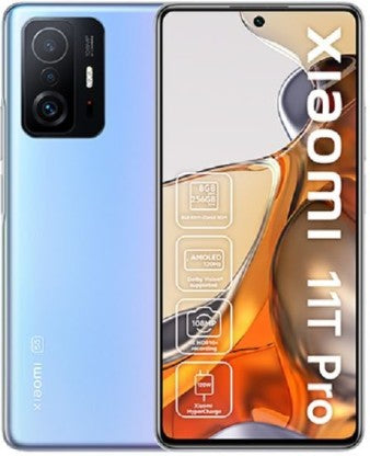 Xiaomi 11T Pro Pre Owned (A Grade) (Celestial Blue, 256 GB) (8 GB RAM)