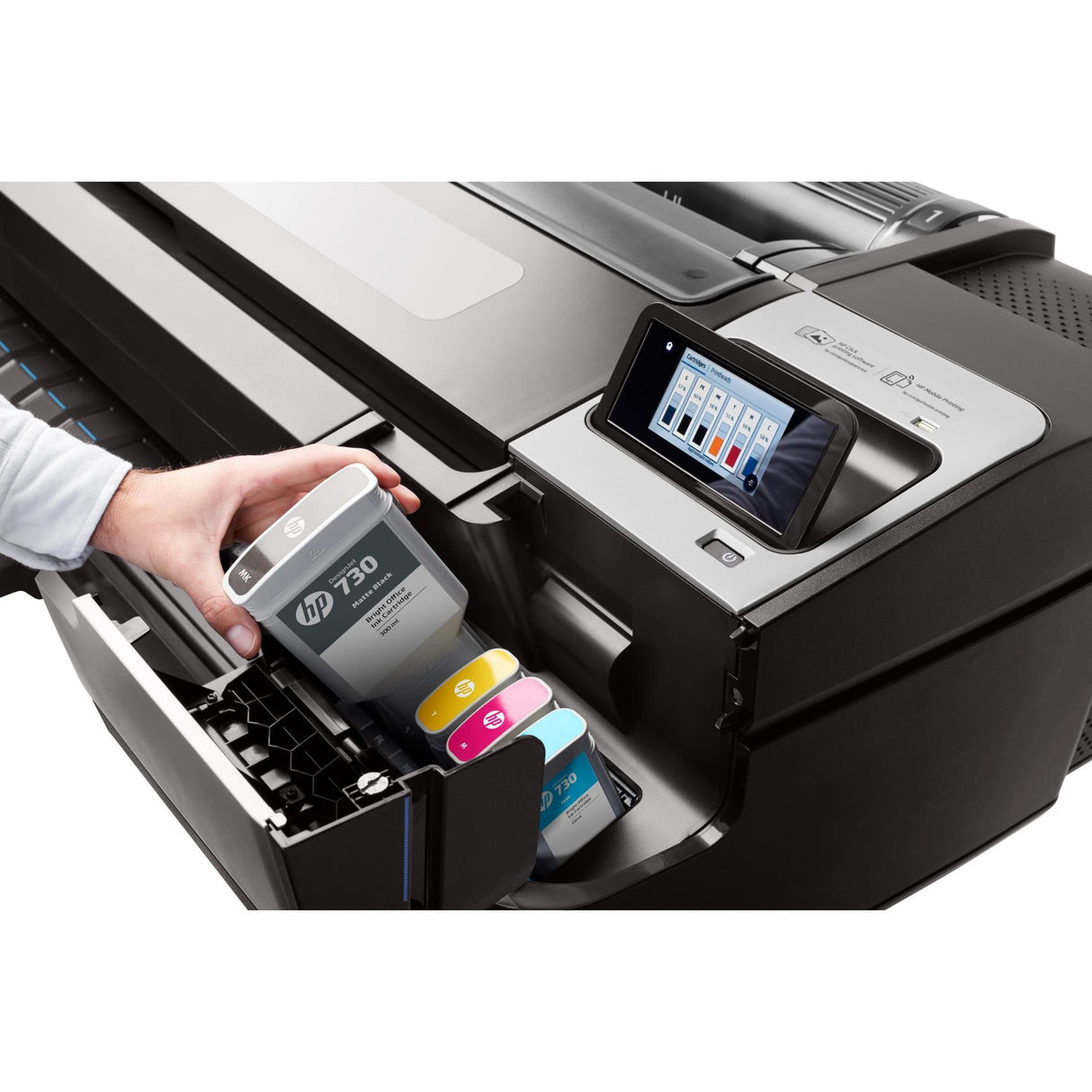 HP Designjet T1700 Thermal inkjet Large Format Colour Printer 2400 x 1200 DPI 1VD87A
