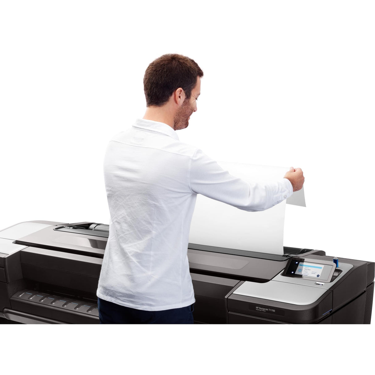HP Designjet T1700 Thermal inkjet Large Format Colour Printer 2400 x 1200 DPI 1VD87A