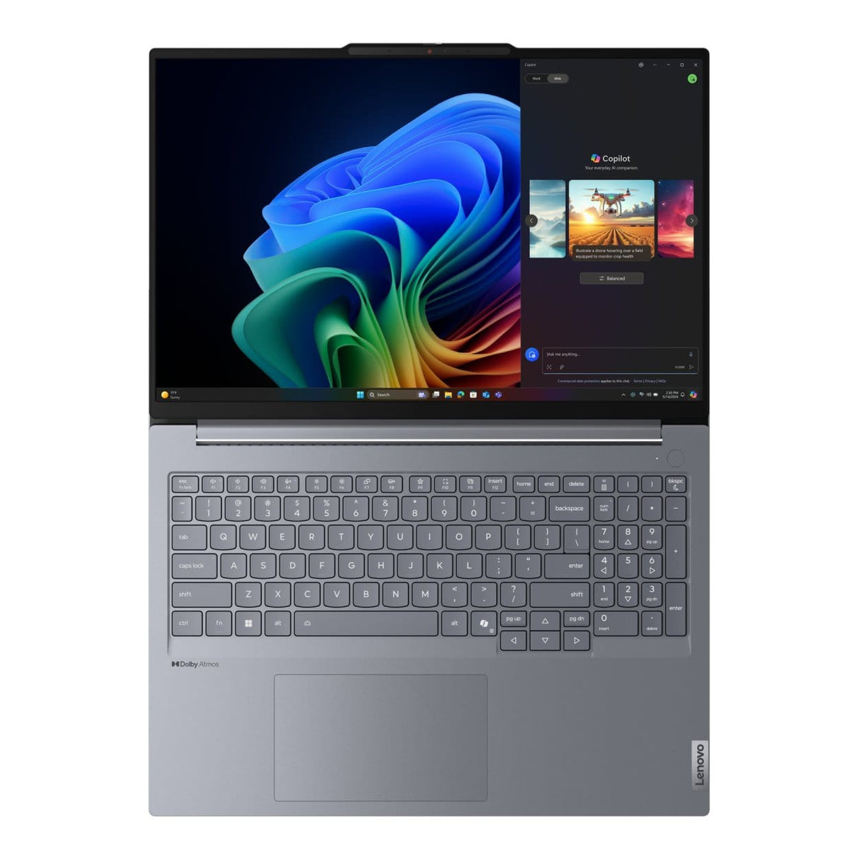 Lenovo ThinkBook 16 G7 QOY 16-inch WUXGA Laptop - Snapdragon X Plus 1TB SSD 32GB RAM Win 11 Pro
