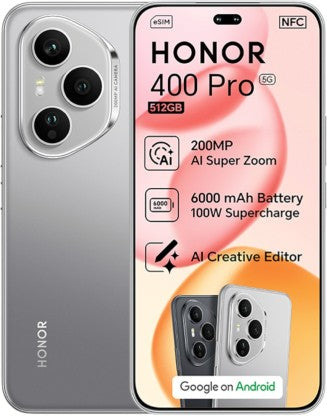 Honor 400 Pro (Lunar Grey, 512 GB) (12 GB RAM)