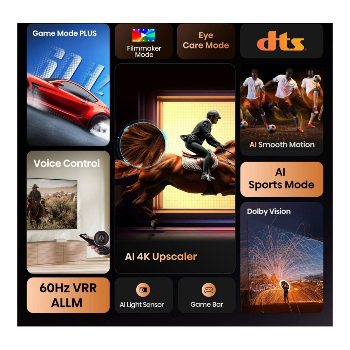 Hisense 43A6Q 43-inch 4K UHD Wi-Fi Smart TV