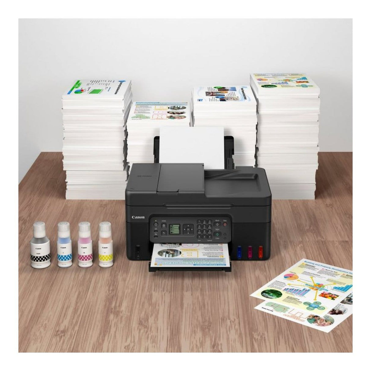 Canon Pixma G4470 MegaTank 4-in-1 Multifunction Inkjet Printer 5807C026