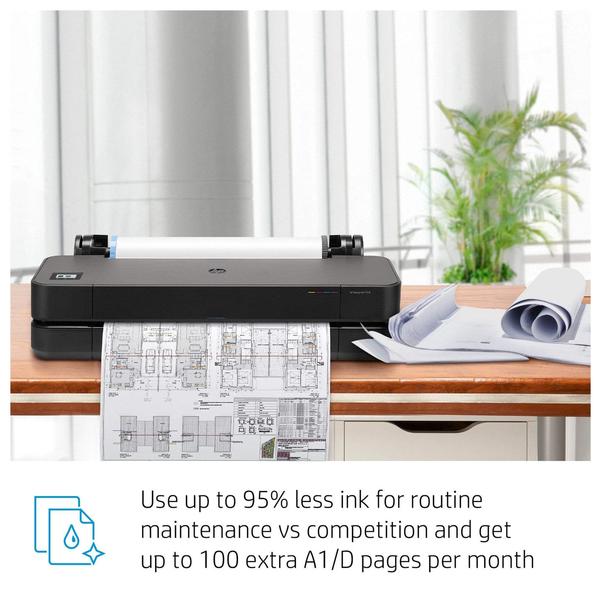 HP Designjet T230 Wi-Fi Thermal inkjet Colour Large Format Printer 5HB07A