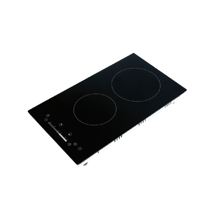 ELBA 30cm 2 Place Black Ceran Hob - 02/LT2-07