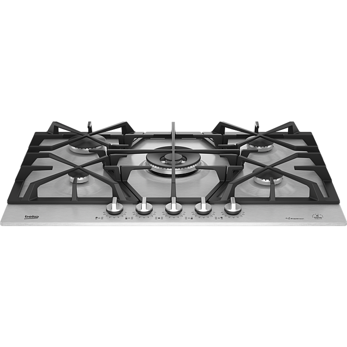 Beko 75cm Gas Hob Stainless Steel Inox - HIAW75226SXE