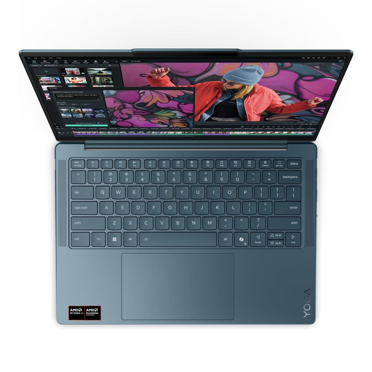 Lenovo Yoga Slim 7 14AKP10 14-inch WUXGA AI Laptop - AMD Ryzen 7 350 512GB SSD 32GB RAM Win 11 Home