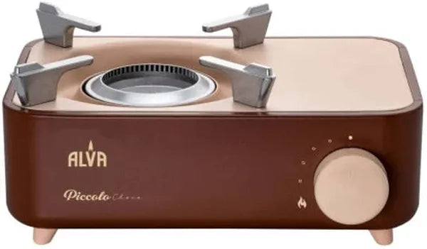 Alva CCR114 1-Burner LPG Gas Stove - Durable Aluminium & Stainless Steel with Manual Ignition