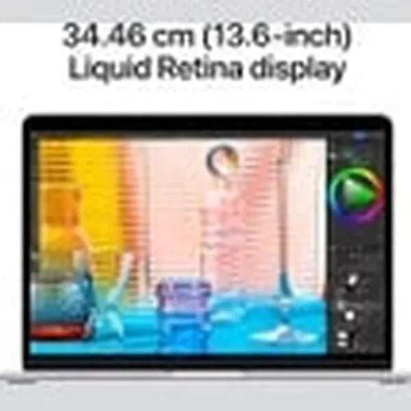 Apple Apple M2 - (16 GB/256 GB SSD/Mac OS Sequoia) Macbook Air 8 Core CPU GPU