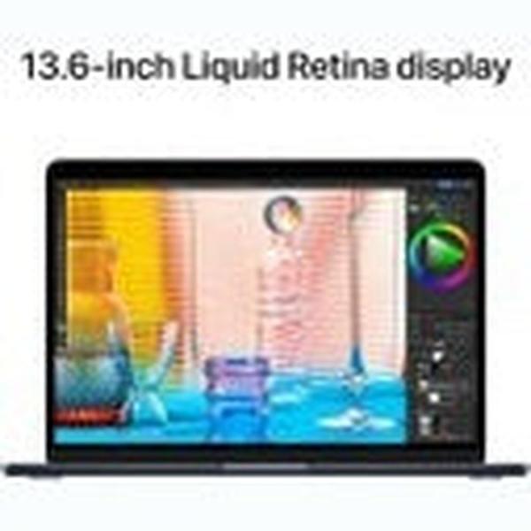 Apple Apple M2 2nd Gen - (16 GB/256 GB SSD/macOS 15 Sequoia/16 GB Graphics) MC7U4ZE/A (13 inch, Black, 1.24 kg)