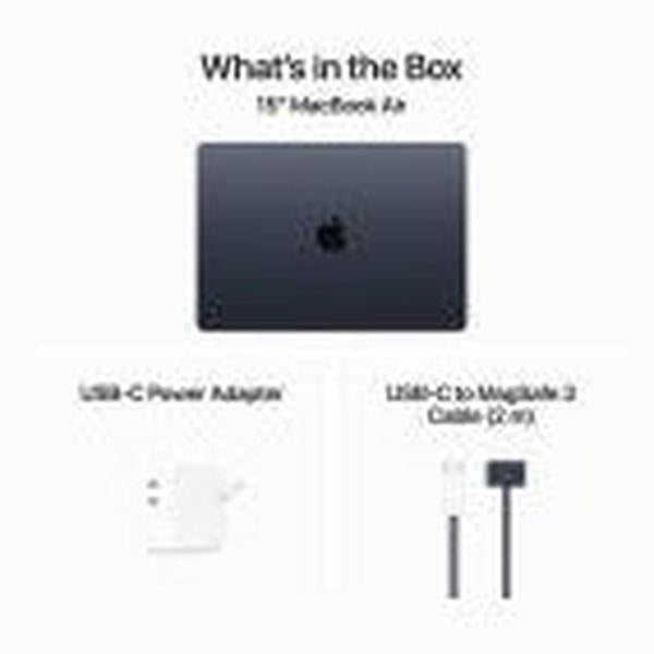 Apple Apple M3 3rd Gen - (16 GB/256 GB SSD/macOS 15 Sequoia/16 GB Graphics) MRYN3HN/A (15 inch, Black, 1.51 kg)