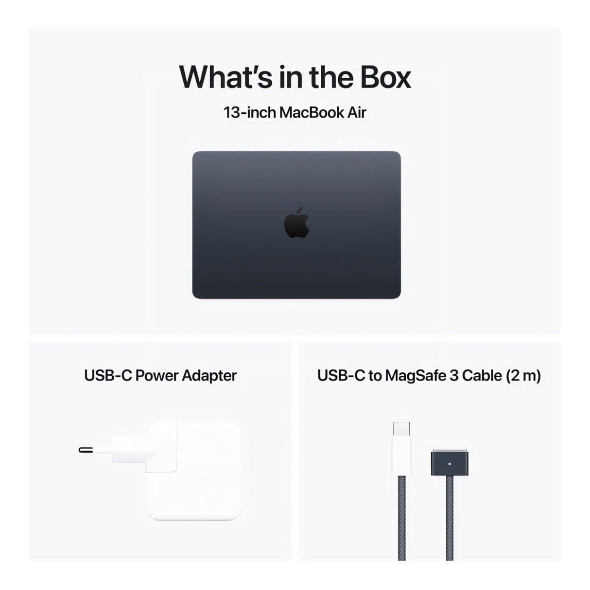 Apple MacBook Air 13.6-inch Retina Laptop - Apple M4 512GB SSD 24GB RAM macOS Midnight