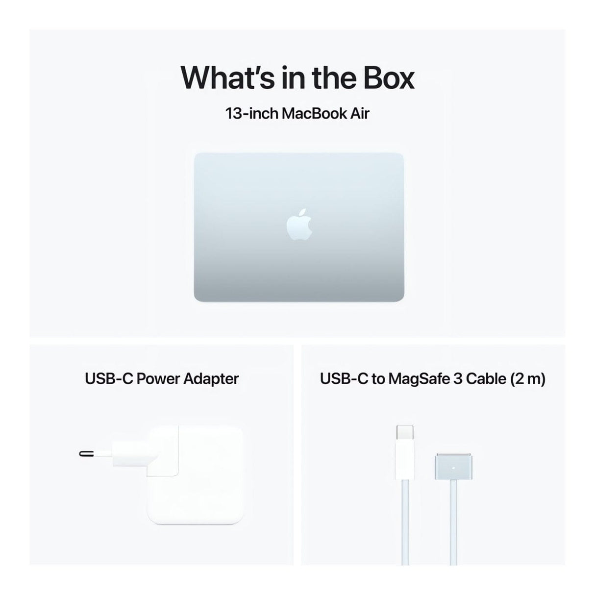 Apple MacBook Air 13.6-inch Retina Laptop - Apple M4 512GB SSD 24GB RAM macOS Sky Blue