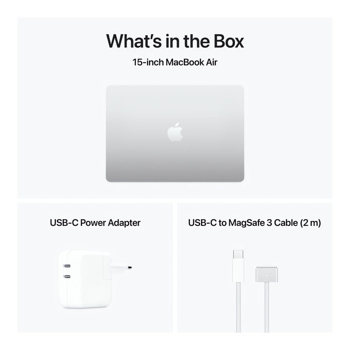 Apple MacBook Air 15.3-inch Retina Laptop - Apple M4 256GB SSD 16GB RAM macOS Silver