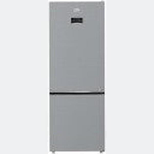 Beko 490L Inox Finish Double Door Bottom Mount Fridge Freezer with Inverter Compressor