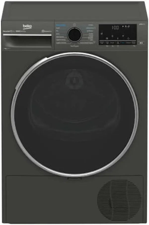 Beko 9 kg Heat Pump Tumble Dryer - Grey | 1200 RPM, 15 Programs