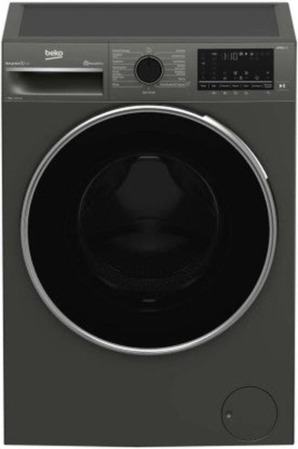 Beko 9kg Grey Front Loader Washing Machine with 1400 RPM Spin Speed and 7 Wash Programs