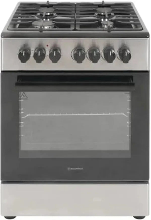 Bennett Read BR60FSS1 60cm Stainless Steel 4-Burner Gas Stove with Oven - Powerful & Spacious