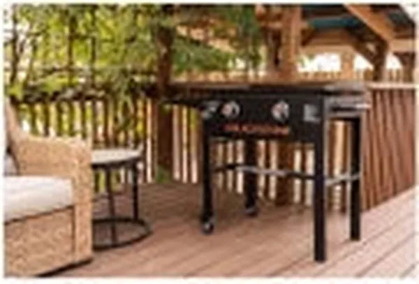 Blackstone 2145ZA - Durable Steel 2-Burner Manual Gas Stove for Outdoor Cooking