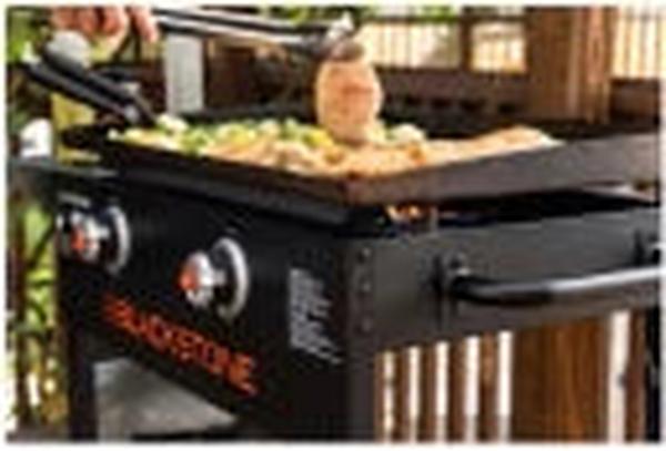 Blackstone 2145ZA - Durable Steel 2-Burner Manual Gas Stove for Outdoor Cooking