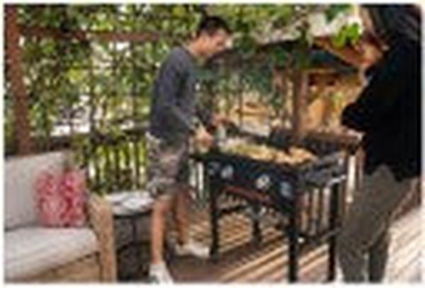 Blackstone 2145ZA - Durable Steel 2-Burner Manual Gas Stove for Outdoor Cooking