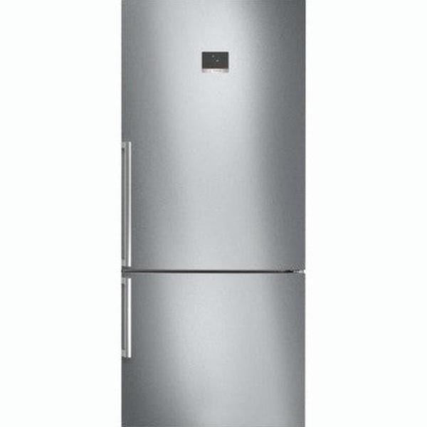Bosch 619 L Frost Free Double Door Bottom Mount Fridge (Silver, KGN86CI30Z)