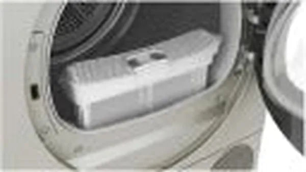 Bosch 8 kg Silver Condenser Tumble Dryer with 1400 RPM Spin Speed and 7 Wash Programs