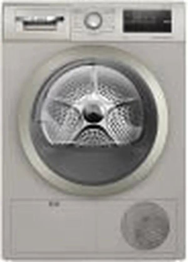 Bosch 8 kg Silver Condenser Tumble Dryer with 1400 RPM Spin Speed and 7 Wash Programs