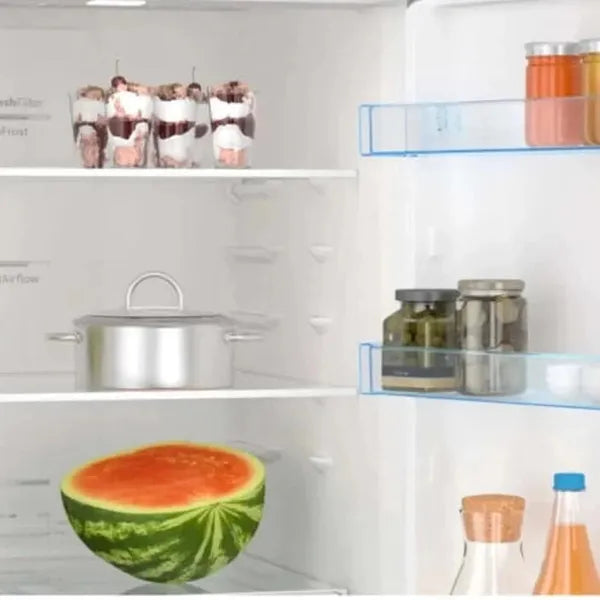 Bosch Series 4 480L Frost-Free Bottom Mount Double Door Fridge with VitaFresh & NoFrost - Silver (KGN55VI20Z)