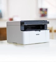 Brother DCP-1610W Wireless Mono Laser 3-in-1 Printer: Print, Scan, Copy - Ideal for Home & Office