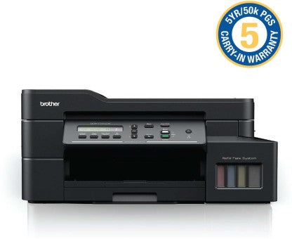 Brother DCP-T720DW All-in-One Ink Tank Printer with Wi-Fi, Mobile Printing, and Duplex Printing