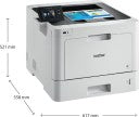Brother HL-L8360CDW: Professional Color Laser Printer for Business Workgroups - High Speed, Secure, and Mobile-Ready