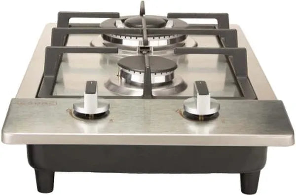 CADAC 2-Burner Stainless Steel Manual Gas Stove (Hob-02) | Efficient & Stylish Cooking