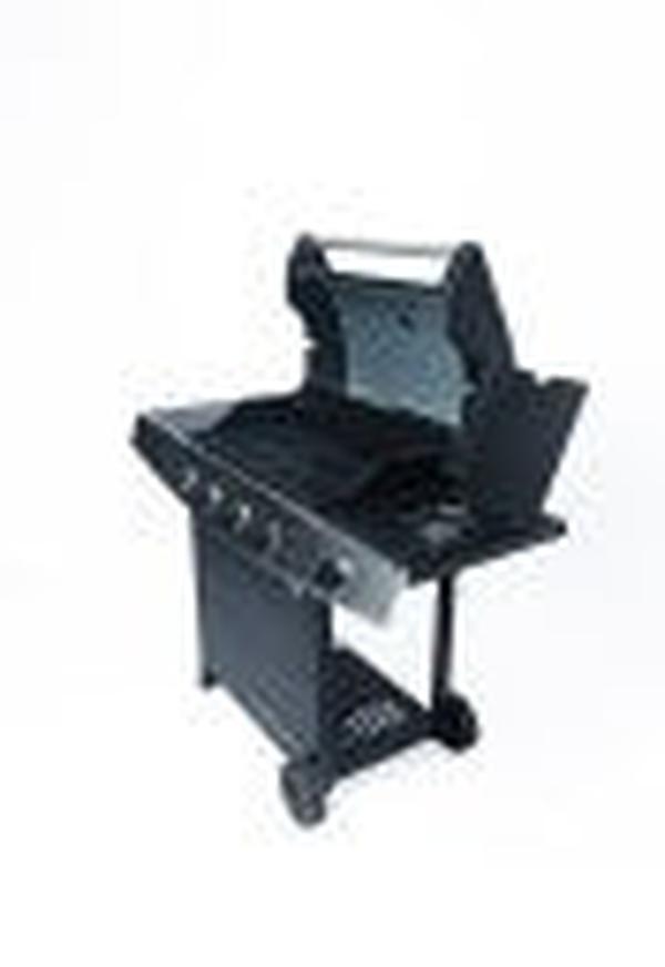 CADAC Commander 4-Burner Stainless Steel Gas Braai with Side Burner - Premium Outdoor Grilling