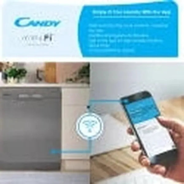 Candy 13 Place Settings Free Standing Dishwasher CD PN1L390PX-ZA