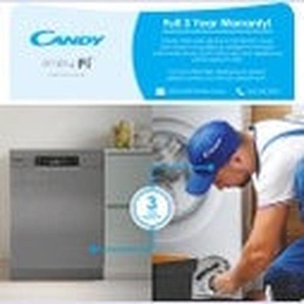 Candy 16 Place Settings Free Standing Dishwasher CD PN4S603PX-ZA