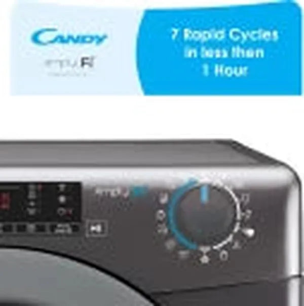 Candy Italy 10kg SmartPro Condenser Tumble Dryer with WiFi App Control - Grey | Efficient Home Drying