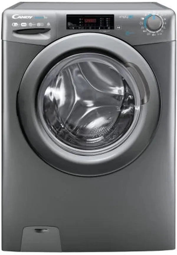 Candy Italy 8.5kg SmartPro Steam Washer Dryer Combo - 1400 RPM, 16 Wash Programs, Wifi App Control, Silver