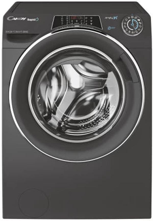 Candy RapidÓ 10kg 1400 RPM Wifi Enabled Inverter Steam Washing Machine - Silver