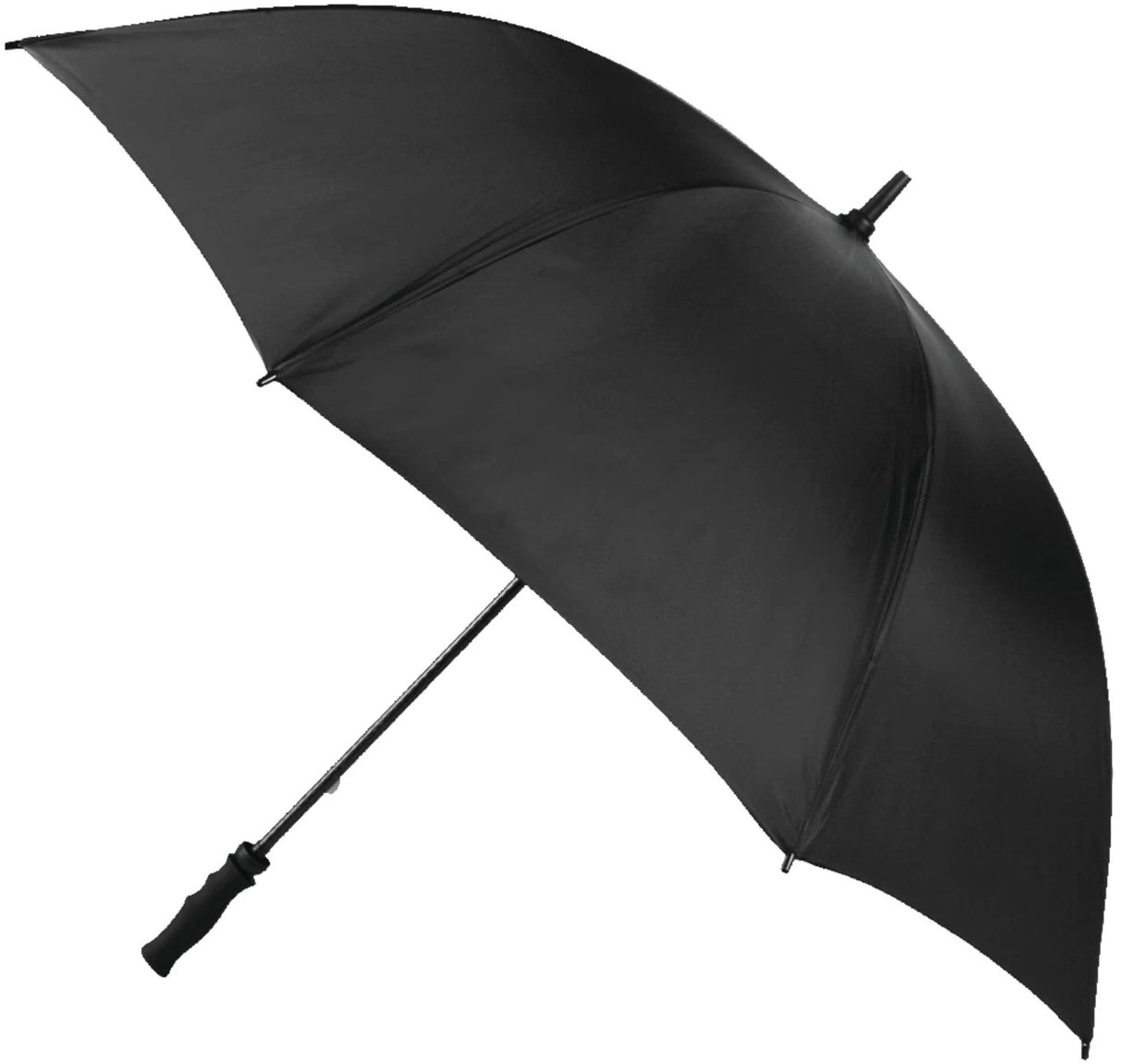 Casey Large Handheld Black Umbrella