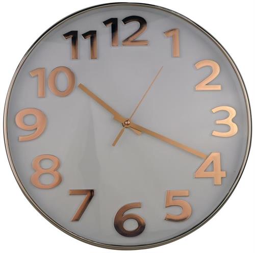 Casey Wall Clock Rose Gold
