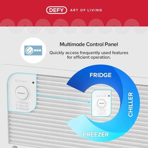 Defy 254L White Chest Freezer