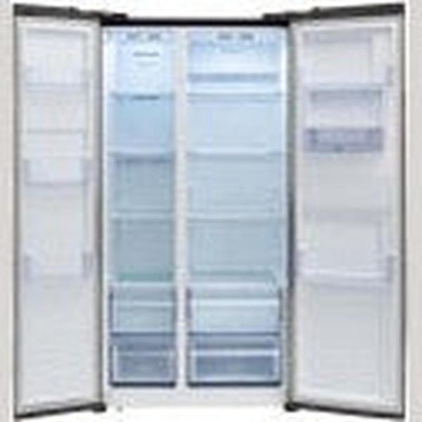 Defy 496L Side-by-Side Frost Free Double Door Fridge - Black Glass Finish