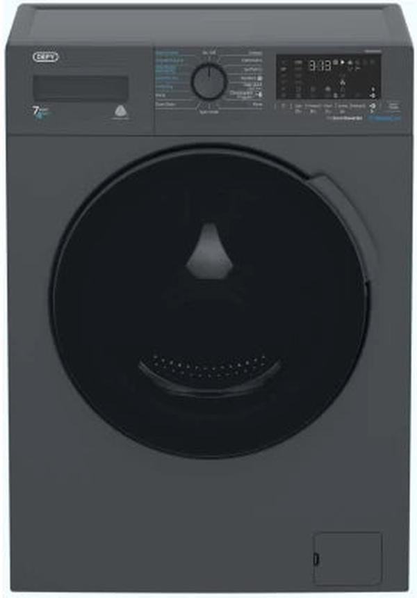Defy 7kg Grey Front Loader Washer/Dryer Combo DWD 318 with Steam Cure & Aqua Fusion