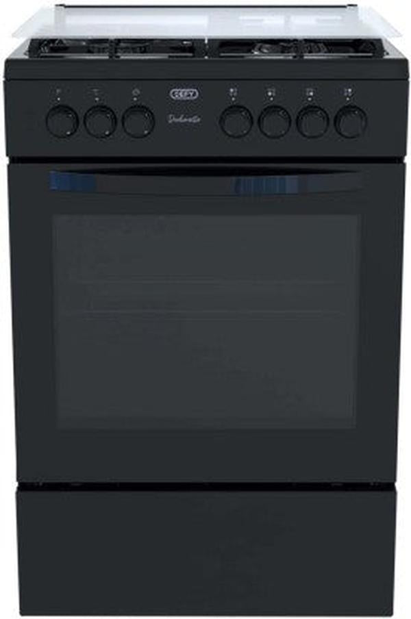 Defy DCB822E 4-Burner Glass Automatic Gas Stove with Oven - Enhanced Cooking & Easy Cleaning