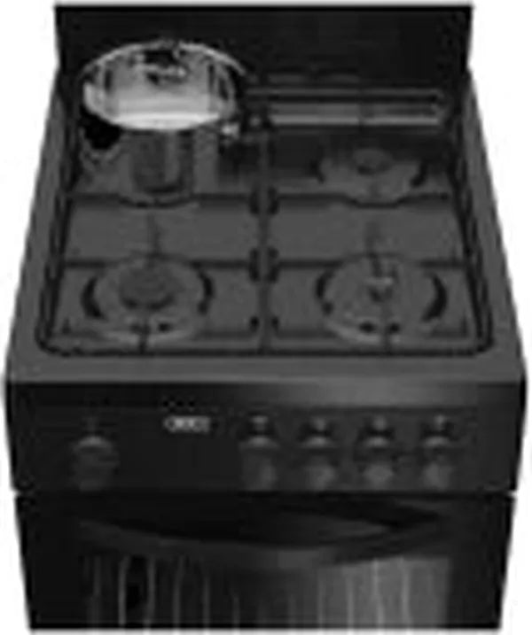 Defy DGS902 4-Burner Carbon Steel Manual Gas Stove with Oven - Versatile Cooking & Baking