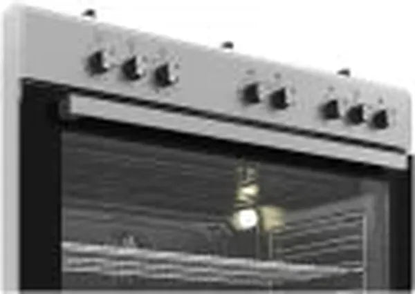 Defy DGS904 5-Burner Stainless Steel Manual Gas Stove with Oven - Versatile Cooking & Easy Temperature Control