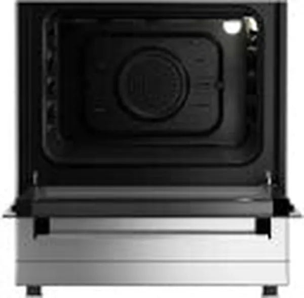 Defy DHG128 Stainless Steel 4-Burner Manual Gas Stove with Electric Oven - 56L Capacity
