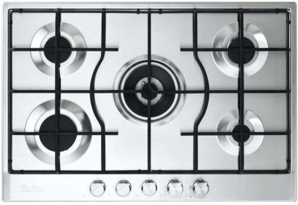 Elba 75cm Stainless Steel Gas Stove Hob - 5 Burners (Model 02/E95-420XN) - LPG Compatible